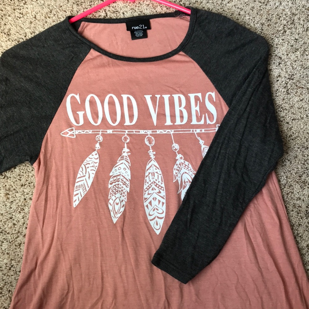 rue 21 “good vibes” t-shirt